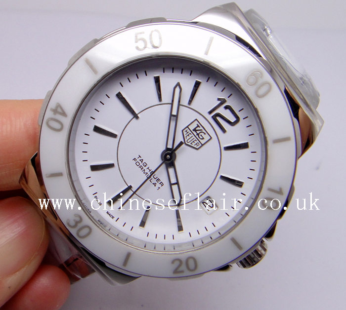Fake Tag Heuer Formula 1 Ladies Watch - White Ceramic